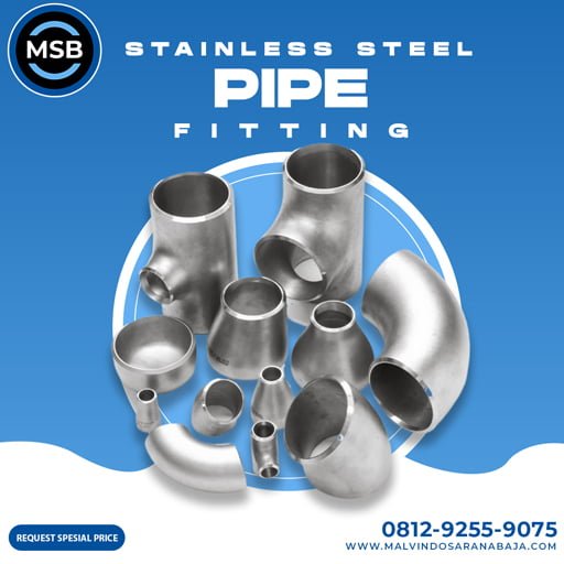 stainless steel fitting pipa