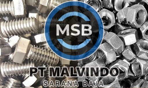 Mur dan Baut Malvindo sarana Baja